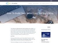 Building Your Email List the Right Way | Email Broadcast