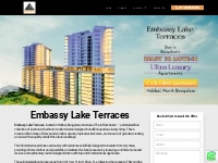 Embassy Lake Terraces Apartments in Hebbal, North Bangalore