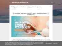 Emergency Dentist - The Savior during any dental Emergency!