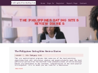 The philippines dating sites review Diaries - homepage