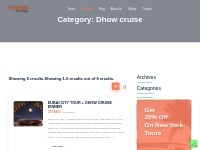 Dhow cruise Archives - Emirates Desert Safaris