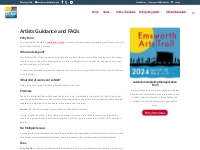 Artists Guidance | Emsworth Arts Trail