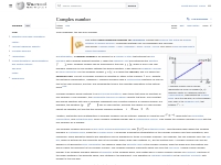 Complex number - Wikipedia