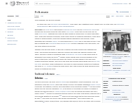 Folk music - Wikipedia