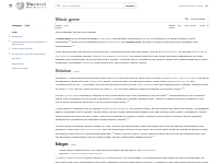 Music genre - Wikipedia