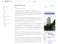 Samsung Electronics - Wikipedia