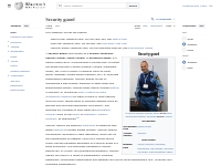 Security guard - Wikipedia