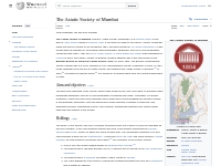 The Asiatic Society of Mumbai - Wikipedia