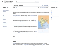 Transport in India - Wikipedia