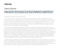 Terms of Service - Informa Engage