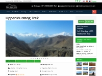 Upper Mustang Trek: permit/Cost/Guide and Porter hiring available on