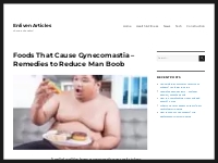 7 Foods That Cause Gynecomastia - Natural Ways to Reduce It