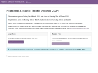 Highland   Islands Thistle Awards 2024 | Highland   Islands Thistle Aw