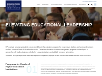 EPI Education Management Programs | Education Policy Institute