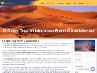 12 Days tour in Morocco from Casablanca - Epic Morocco Travel
