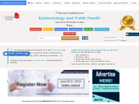 Epidemiology Health Meet 2024 | Orthopedic Epidemiology | Conference o
