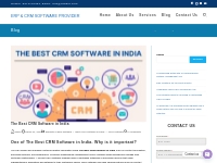 The Best CRM Software in India - Erp crm provider