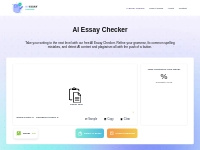 Ai Essay Checker ~ EssayCheck.ai