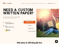 e Writing Service - Professional Custom Writing Services ?