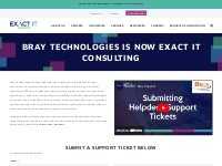 Bray Technologies is Now Exact IT Consulting | Exact IT Consulting