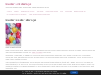 Exeter Easter storage - Exeter uni storage