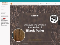        Introduction to wood species Black Palm - Exotic Wood Zone    E
