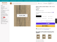        Black Limba Cutting Board Blocks / Lumber Board - 3/4  x 4  (2 