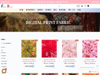      Buy Digital Print Fabric Online in India | Fabric Dekho