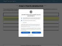      Fancy Text Generator | Fancy Fonts Generator - February, 2024