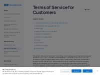 Terms of Service for Customers | FareHarbor