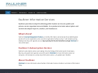 Faulkner Information Services   In-depth technology information servic