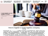 How to register a smart logistics company