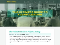 The Ultimate Guide To filipina dating - homepage