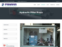  		Hydraulic Filter Press | Filter Press Panama - Best filter press ma