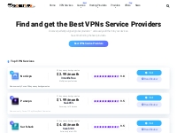 Home - Find Best VPN Service 2024: #1 VPN Service Providers