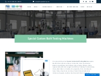 Special Custom Built Testing Machine supplier, Manufacturer, Exporter 