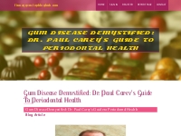 Gum Disease Demystified: Dr. Paul Carey's Guide to Periodontal Health