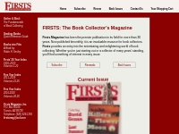 Firsts Magazine   The Book Collector s Magazine