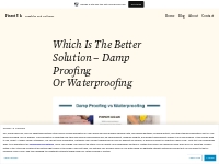 Which Is The Better Solution   Damp Proofing Or Waterproofing   Fixrot