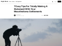 7 Easy Tips For Totally Making A Statement With Your Mesothelioma Sett