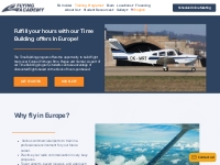 Time Building In Europe   Flying Academy | Professional Pilot Training
