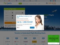 Cheap Flight Tickets from Toronto to Hyderabad | YYZ to HYD Flights