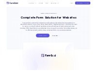 Free Form API, Builder and Backend - Complete Web Form Solution | Form