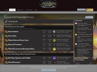 The Lord of the Rings Online Forums