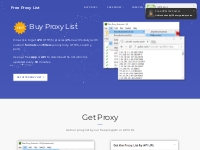Buy Proxy List | Check and Update Every 30 Minutes