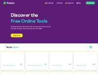 Freeble - Discover the Amazing Free Online Tools   Resources