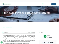 The Many Types of Accountant Kissimmee | FreedomTax Accounting, Payrol