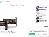 Education Archives - FreeHTML5.co