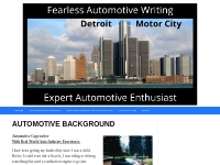 Automotive Background - Fearless Automotive Writing Automotive and Hea