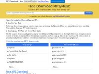 Free MP3 Download | Free MP3 Music Songs Download Online 2023